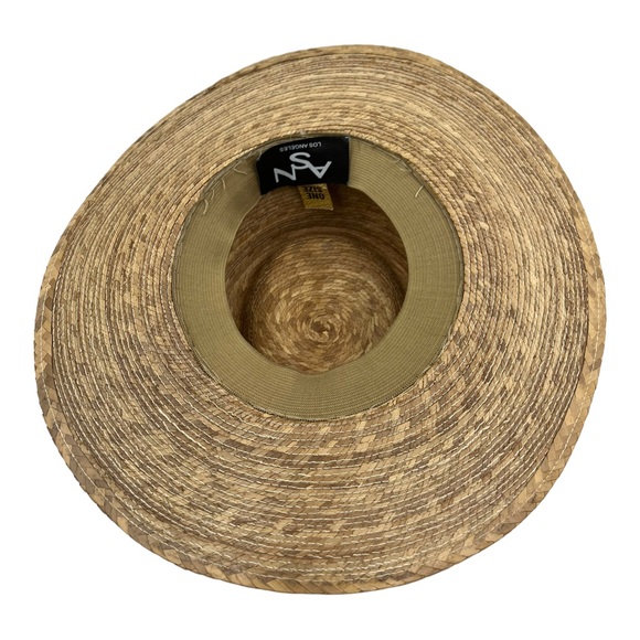 ASN LOS ANGELES Wicker Hat OS - Picture 7 of 9